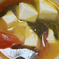 豆腐裙带菜西红柿汤的做法图解4