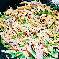 #让宝贝爱上每一顿饭#杏鲍菇炒肉丝的做法图解12