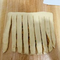 家庭版火腿香葱肉松吐司的做法的做法图解7