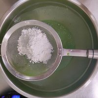 仙女必备夏日甜品-抹茶蜜豆毛巾卷的做法图解5