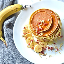 香蕉松饼／banana pancake