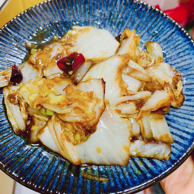 醋溜白菜的做法