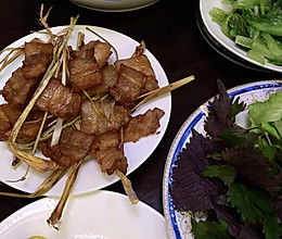 香茅烤五花肉的做法