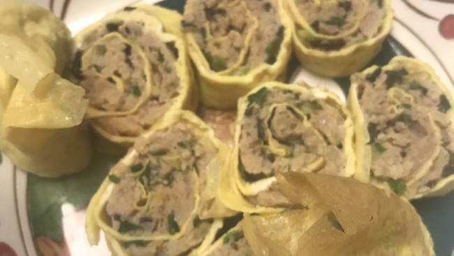 鸡蛋三鲜春卷的做法