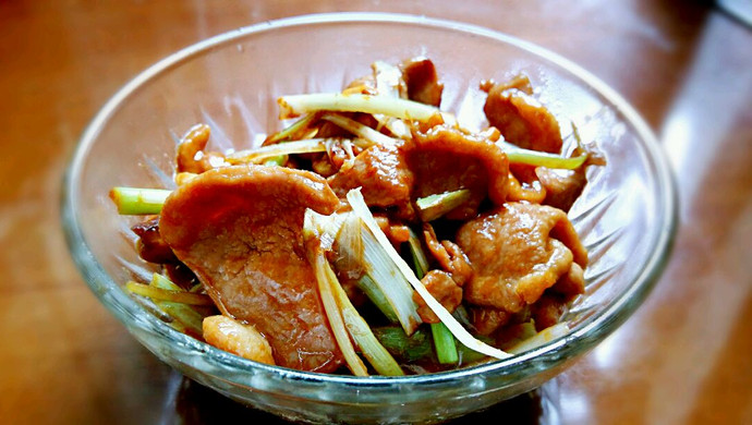 京葱爆鸭脯