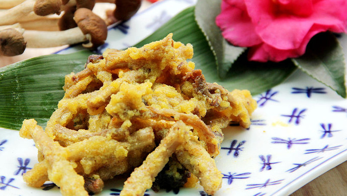 云南菌菜蛋黄茶树菇