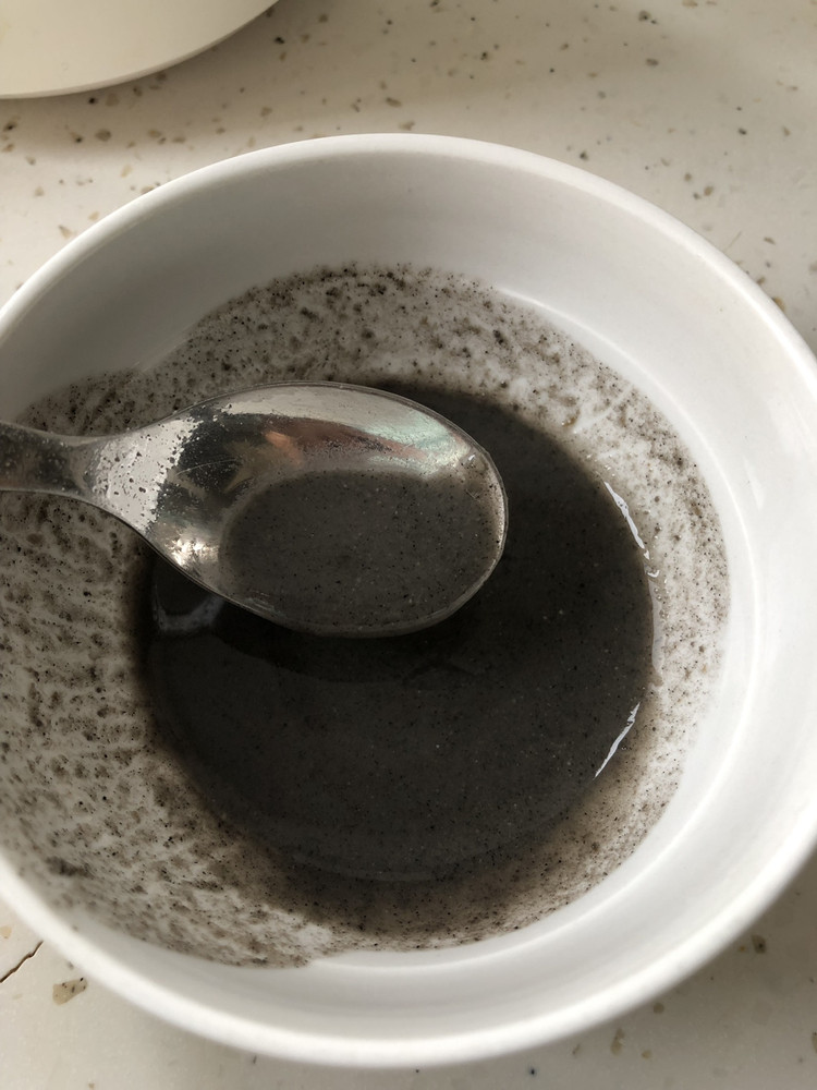黑芝麻糊的做法