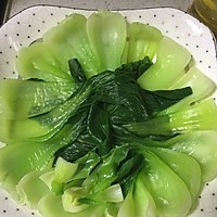 香菇油菜的做法图解2