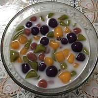七彩水晶汤圆（芋丸）的做法图解6