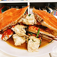 葱姜炒梭子蟹的做法图解9