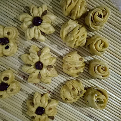 红、紫薯花式蒸面点