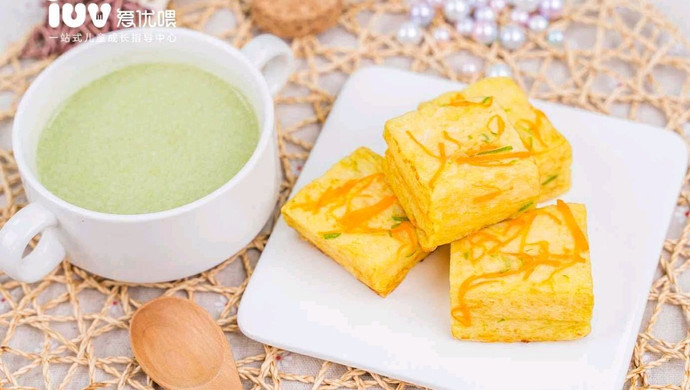 宝宝辅食：芝士鸡蛋小方