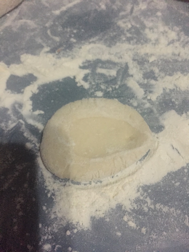 芹菜肉末包的做法图解4