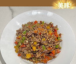 无米墨西哥牛肉炒饭的做法