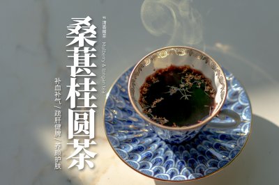 桑葚桂圆茶｜是补气血，健脾疏肝的冬日暖茶！