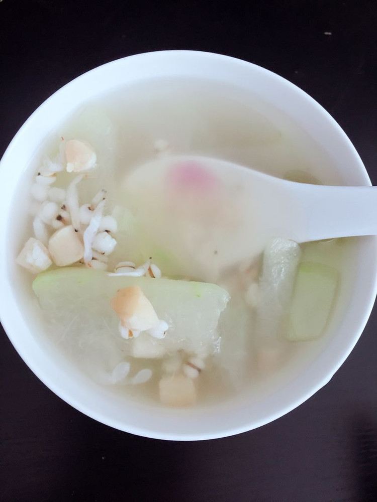 冬瓜瑶柱薏米汤的做法