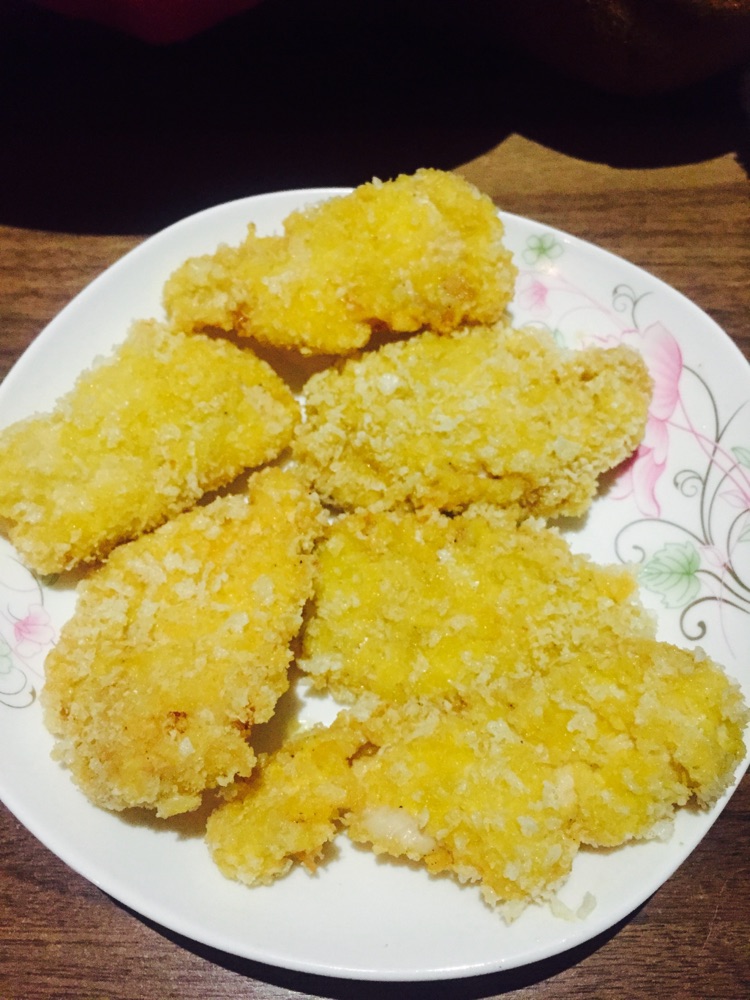黄金虾排和鸡排先生的做法图解7