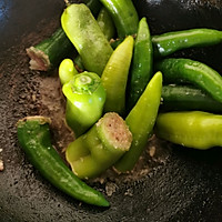 辣椒酿肉的做法图解3