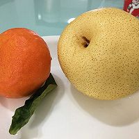雪花梨伴香橙的做法图解1