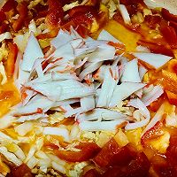 #“佳”节好滋味#蟹柳红椒菜拌荞麦面的做法图解6