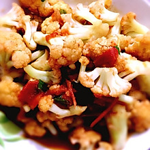 西红柿炒菜花（清爽菜）