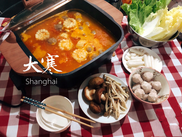 番茄玉米牛肉锅的做法