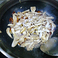炒|双重鲜味鲍鱼炒松茸的做法图解8