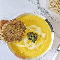 #安佳儿童创意料理#奶油南瓜浓汤的做法图解8
