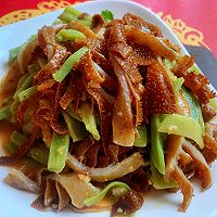 #纳福汇轻松喷出美味#贡菜凉拌百叶的做法图解15