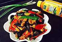 黑木耳炒肉#太太乐鲜鸡汁中式#的做法