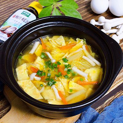 家常鲜美蘑菇汤