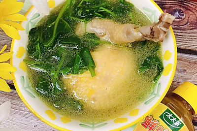 鸡汁时蔬鸡汤