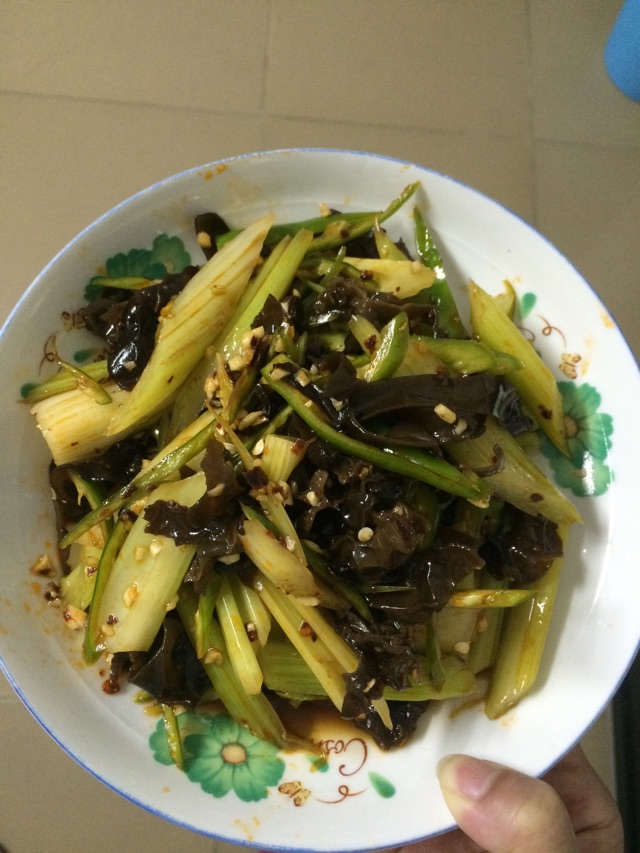 爽口菜的做法图解5
