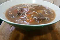番茄金针菇牛肉汤的做法