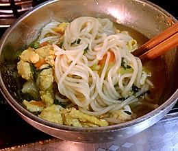 简单早餐面的做法