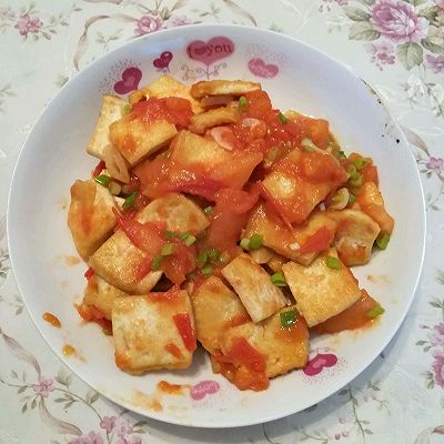 西红柿炒豆腐