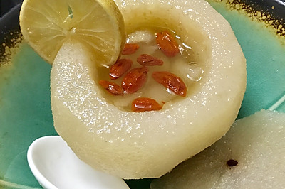 润肺止咳柠蜜川贝秋月梨