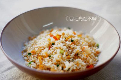 海胆肉虾仁炒饭