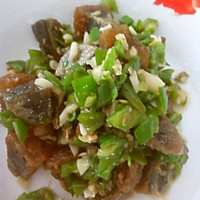 尖椒拌皮蛋的做法图解5