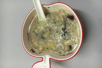 营养早餐（干贝香菇粥）