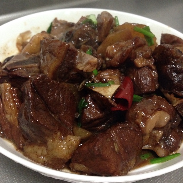 红烧羊肉的做法图解9