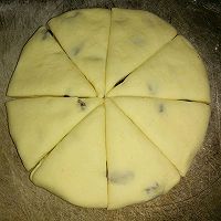 葡萄干司康饼【raisin scone】传统英式下午茶的做法图解6