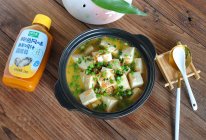 #让每餐蔬菜都营养美味#虾米豆腐汤的做法