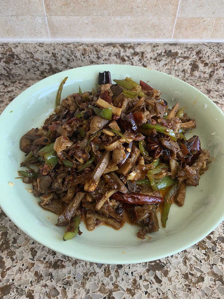 爆炒羊杂的做法