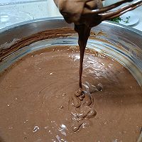 #金龙鱼橄调-橄想橄做#巧克力马芬蛋糕的做法图解4