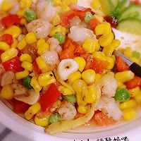 甜椒缤纷虾仁的做法图解2