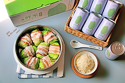 培根蔬菜包饭