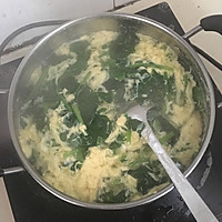 菠菜鸡蛋汤（芙蓉汤）的做法图解8