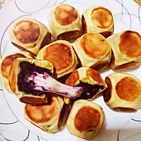 网红糕点紫薯＋马苏里拉奶酪的做法图解8