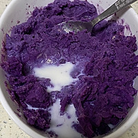 芝士焗紫薯～关于紫薯最诱人的吃法的做法图解4